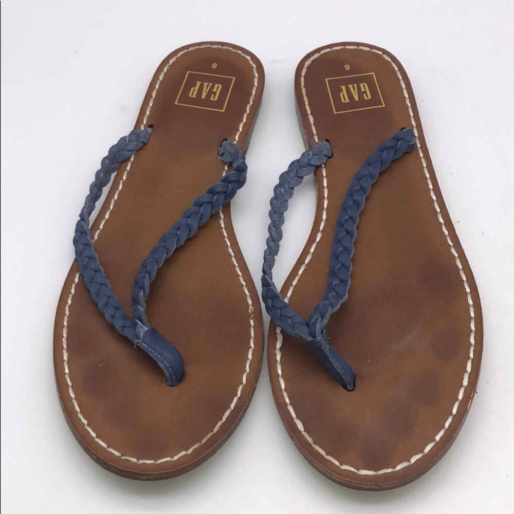 Gap Braided Leather Sandals